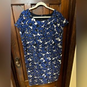 18w floral midi length Talbots dress rarely worn